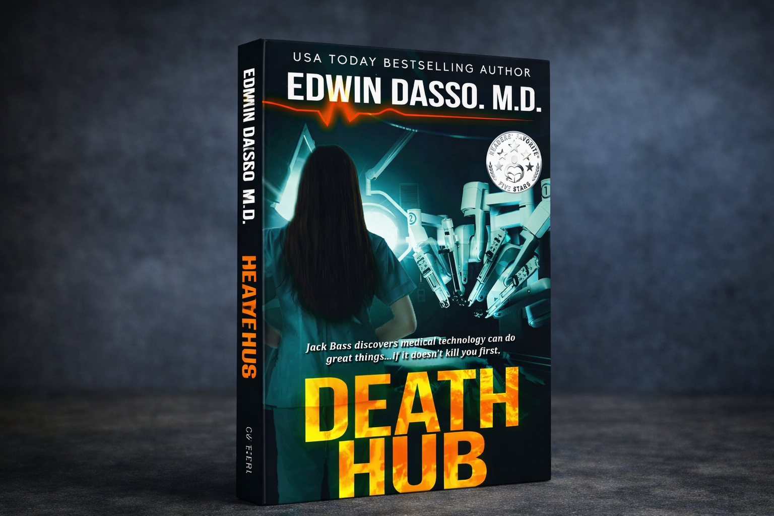 Death Hub by Edwin Dasso A Thrilling Medical Story That Will Keep You Hooked a high tech medical thriller that pushes the limits of science
